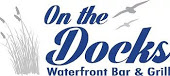 logo for "On the Docks Waterfront Bar & Grill"